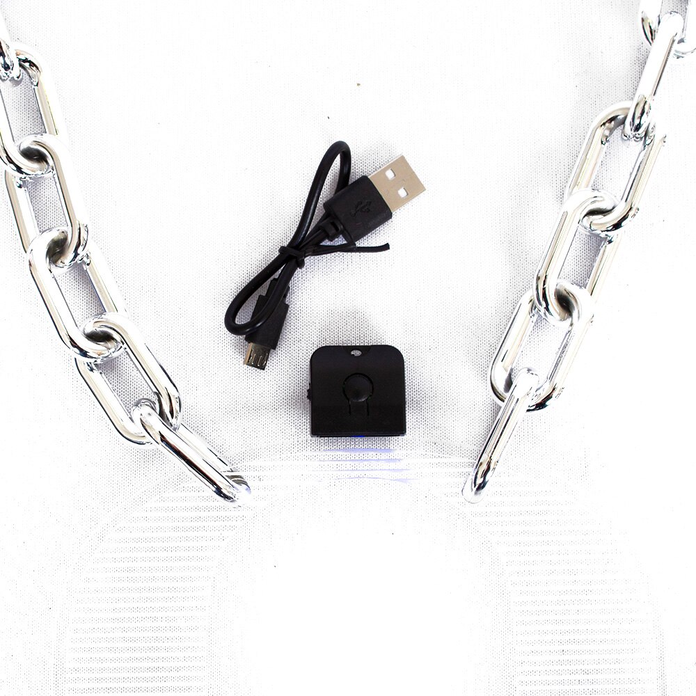 Classic Oregon O, Collegiate Art Design, Green, Necklaces, Gifts, Rechargeable, Light, Chain, 910101
